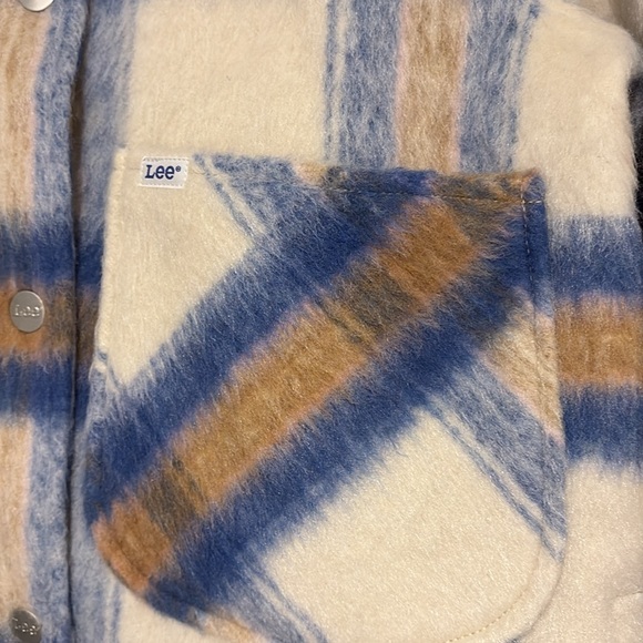 Anthropologie NWT Lee Cropped Wool Chore Jacket size S. - Picture 10 of 12